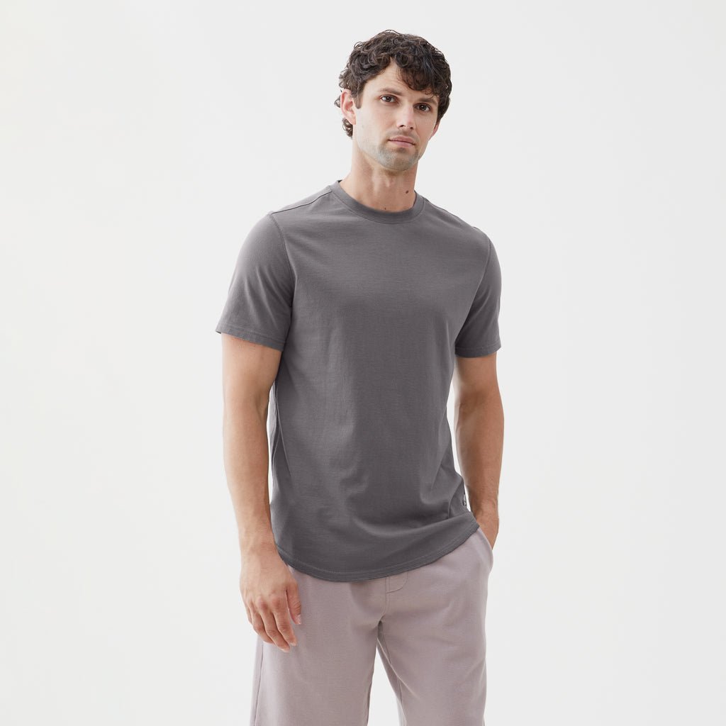 AIRism Cotton Crew Neck Short-Sleeve T-Shirt