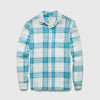 Brian Twill Plaid Shirt - Blue Combo