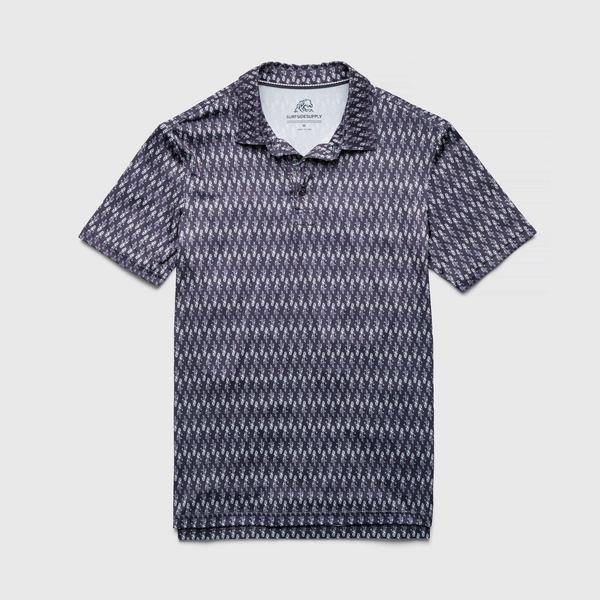 Gary Performance Polo - Navy Hula