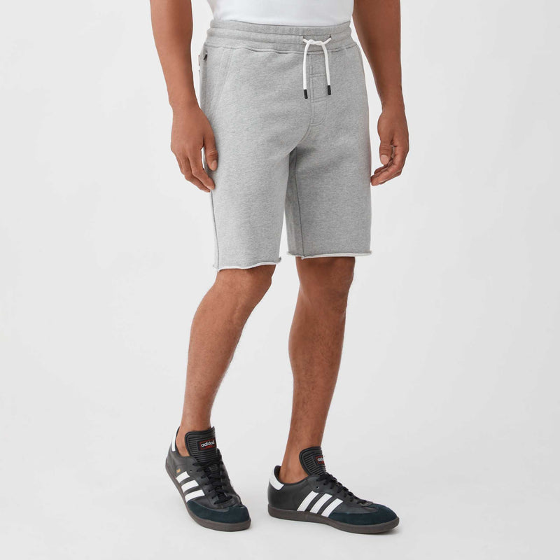 Sailor Drawstring Terry Short - Heather Grey