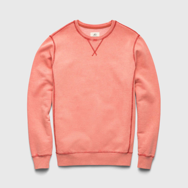 Butch Vintage Wash Crewneck - Mineral Red