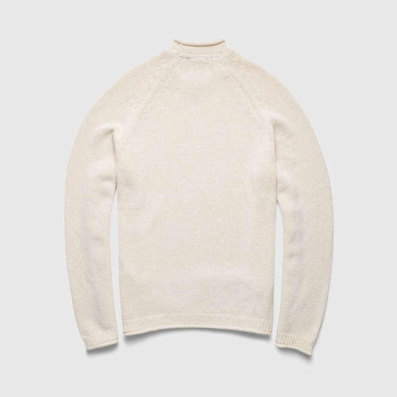 Stu Raglan Rollneck Sweater - Jet Stream