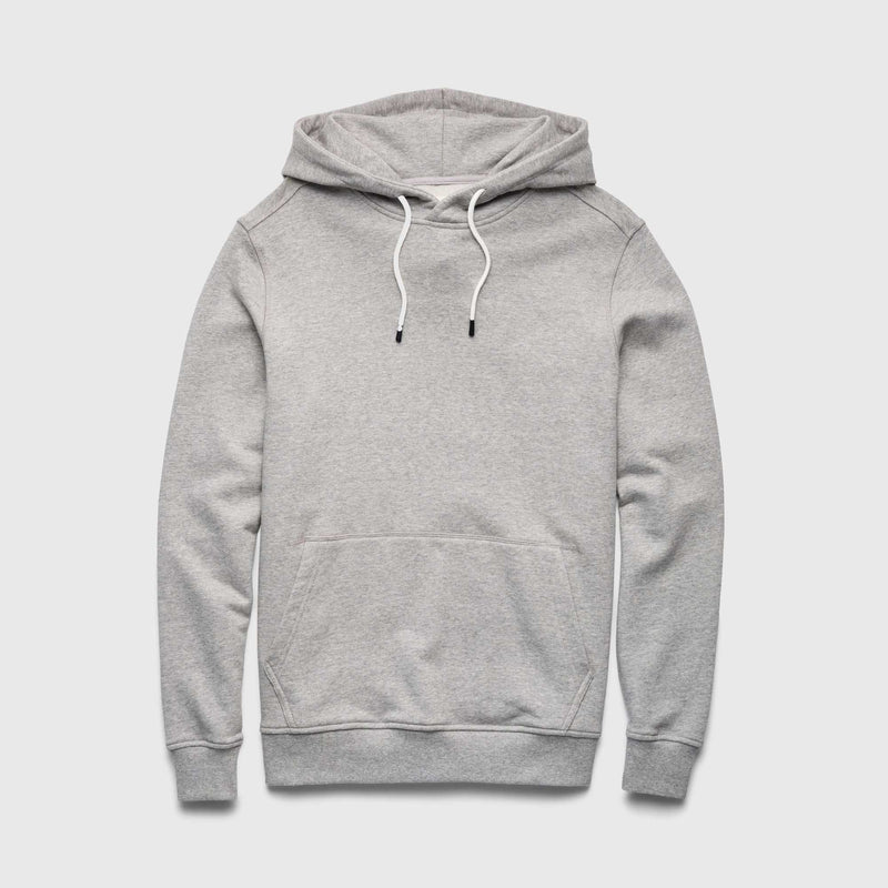 Marine French Terry Hoodie - Heather Grey