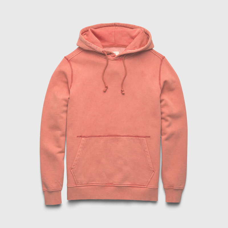 Stax Vintage Wash Hoodie - Mineral Red