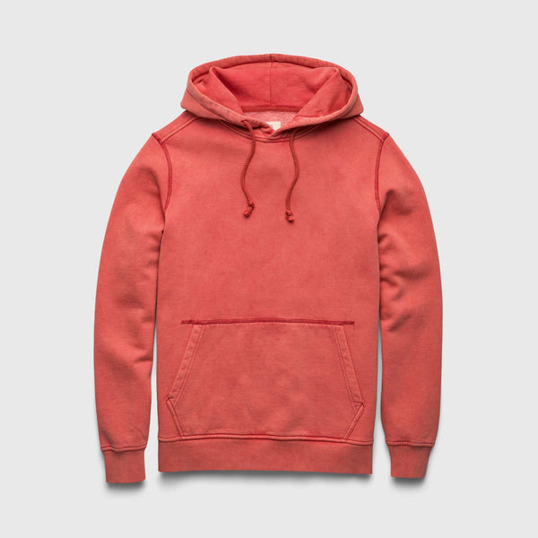 Stax Vintage Wash Hoodie - Mineral Red