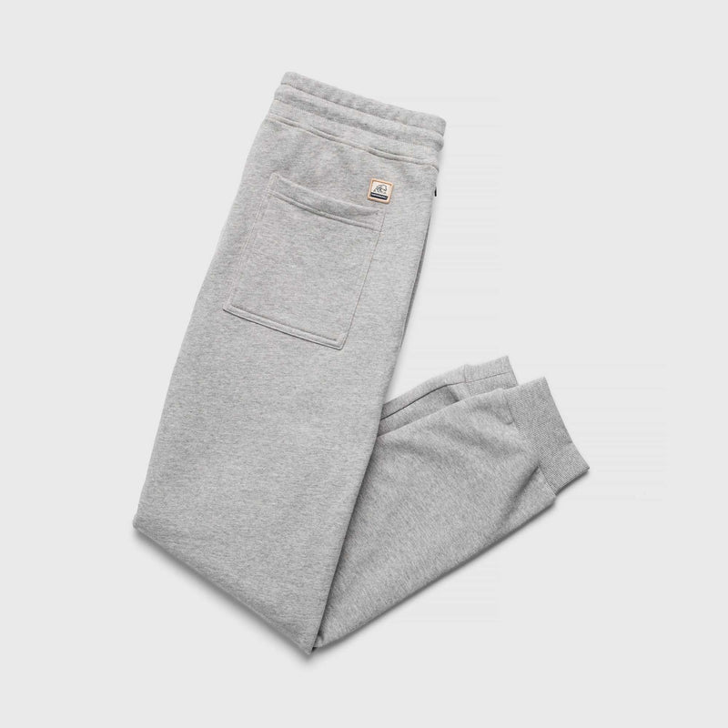 Dune Drawstring Terry Jogger - Heather Grey