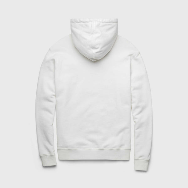 Marine French Terry Hoodie - White