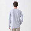 Sean Ultra Soft Classic Henley - Heather Grey