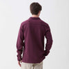 Cary Ultra Soft Polo - Cabernet Heather