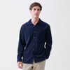 Brian Corduroy Shirt - Navy Heather