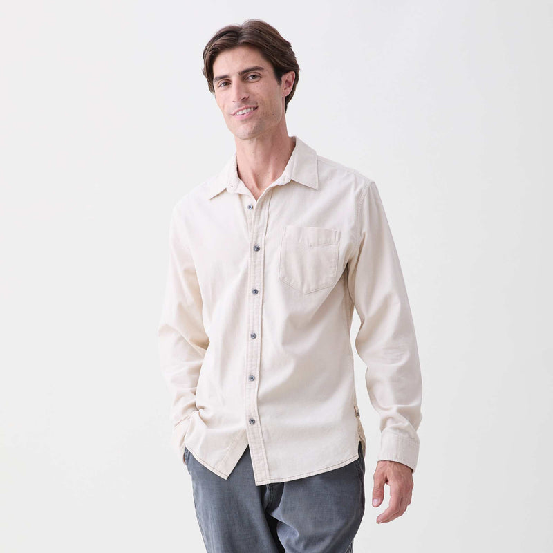 Brian Corduroy Shirt - Jet Stream