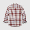 Brian Vintage Wash Plaid Shirt - Cabernet Combo