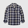 Brian Vintage Wash Plaid Shirt - Green Combo