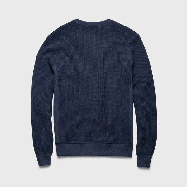 Butch Thermal Crewneck - Navy Heather