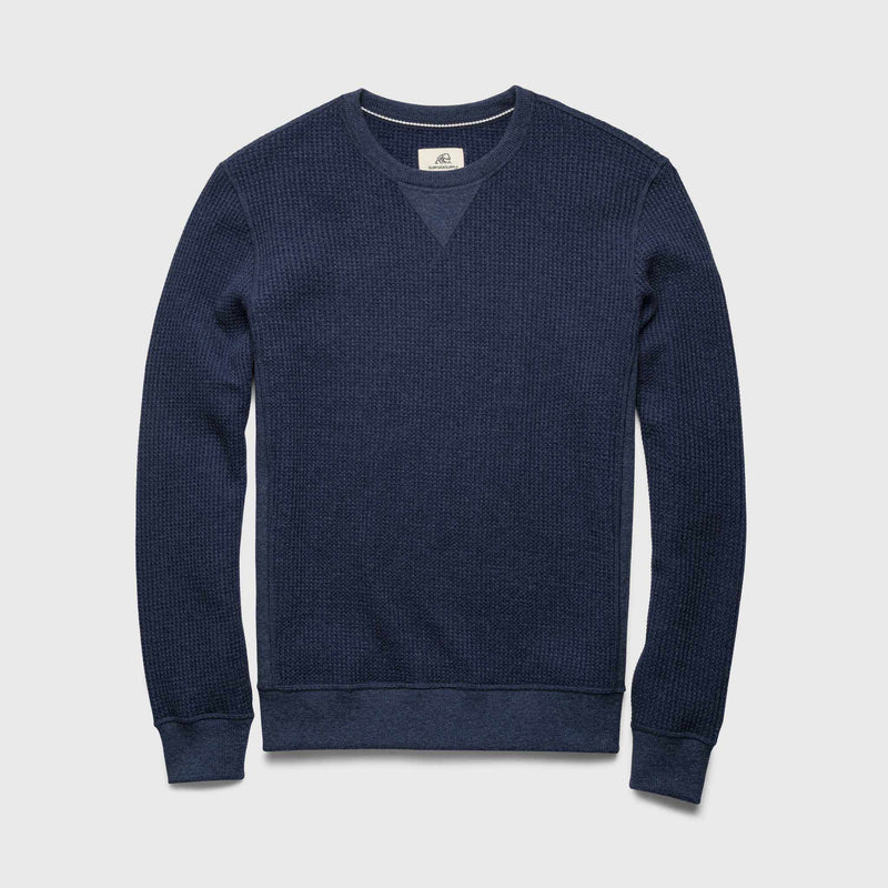 Butch Thermal Crewneck - Navy Heather