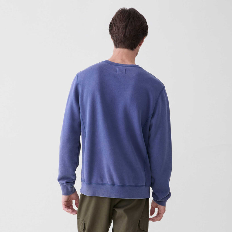 Butch Vintage Wash Crewneck - Oceana Blue