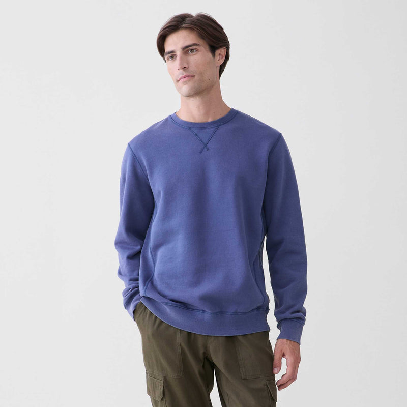 Butch Vintage Wash Crewneck - Oceana Blue