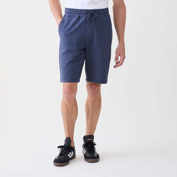 Chuck Brushback Fleece Short - Navy Heather