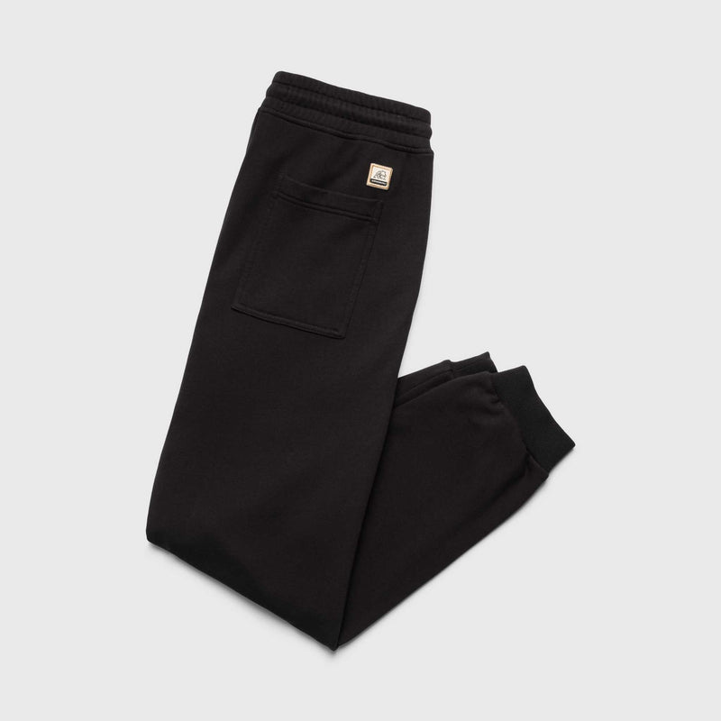 Dune Drawstring Terry Jogger - Black