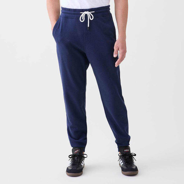 Dune Drawstring Terry Jogger - Navy Blazer