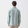 Dylan Brushed Twill Overshirt - Green Combo