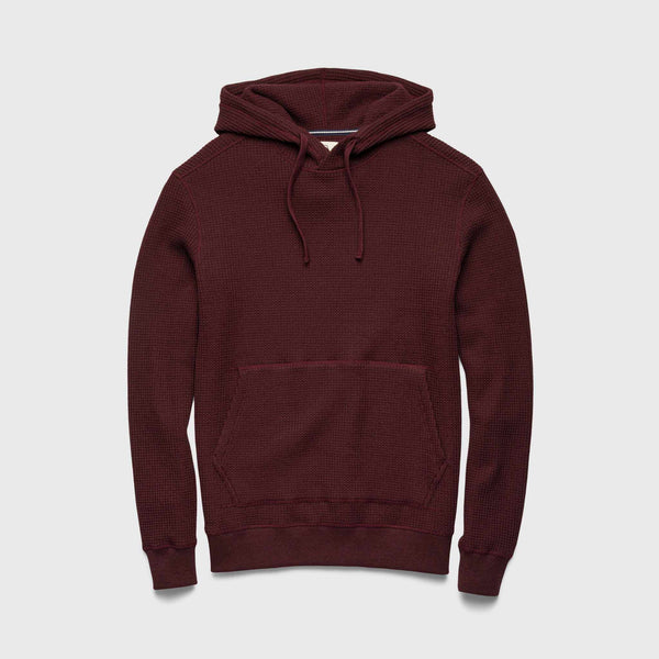 Ivan Thermal Hoodie - Cabernet Heather