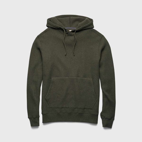 Ivan Thermal Hoodie - Green Heather