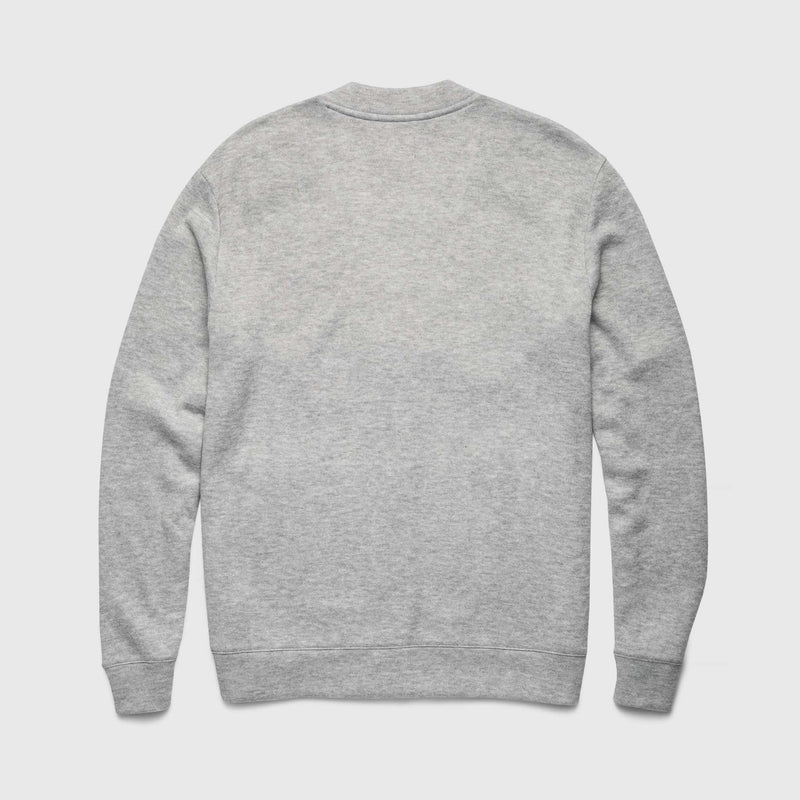 James Sweater Fleece Cardigan - Grey Heather