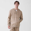 Johnny Vintage Wash Button Hoodie - Chinchilla