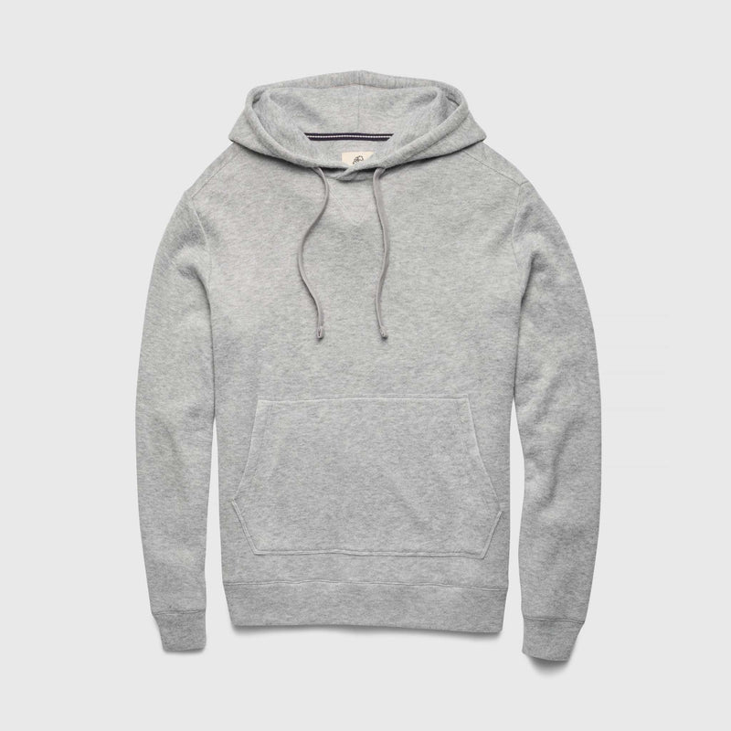 Justin Sweater Fleece Hoodie Heather Grey Surfside Supply Co. Surfside Supply Co