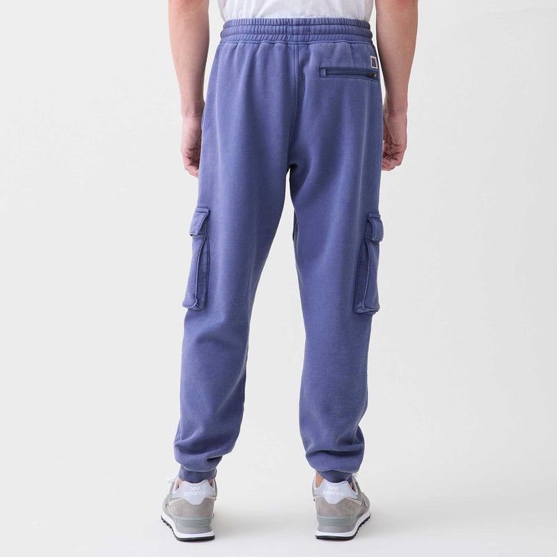 Keith Vintage Wash Cargo Jogger - Oceana Blue