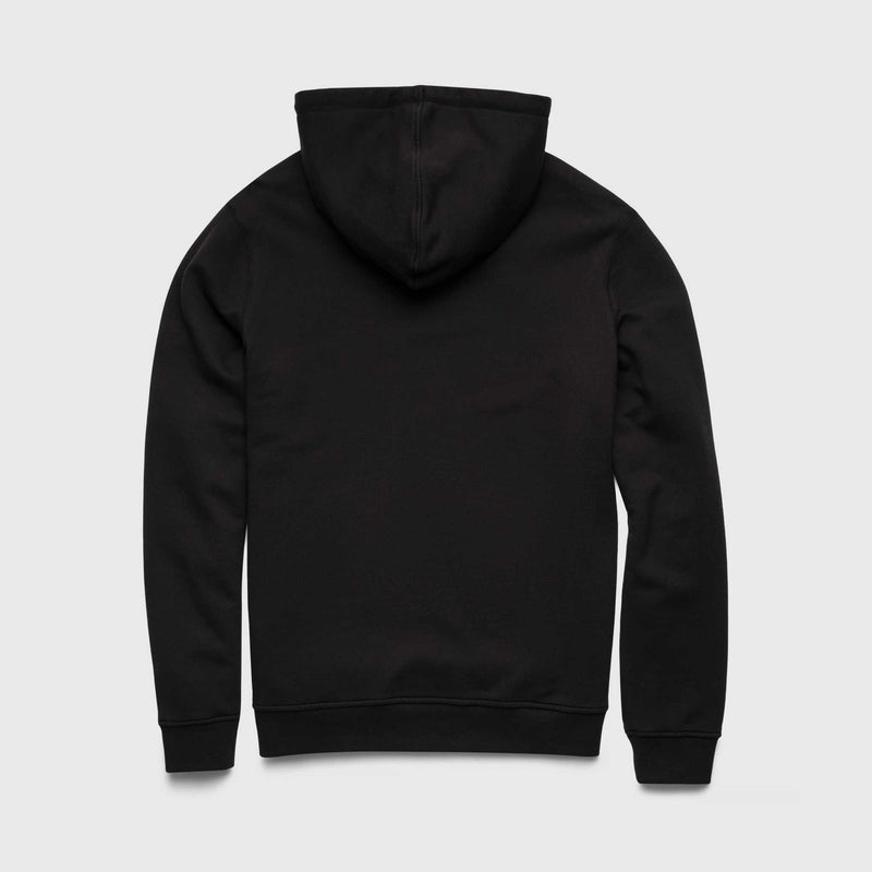 Marine French Terry Hoodie - Black