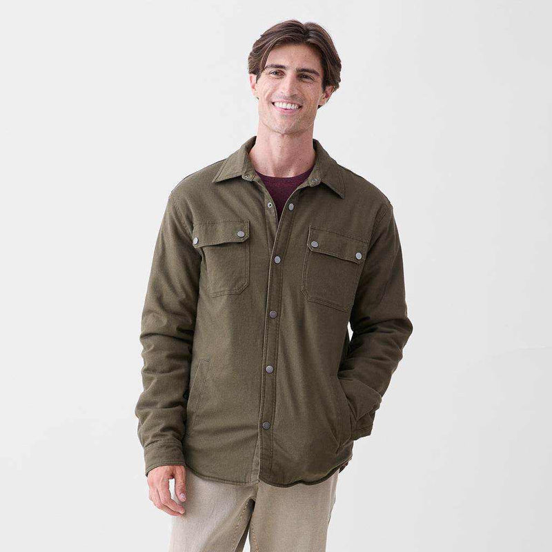 Max Utility Shirt Jacket - Green Grape Leaf