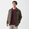 Max Utility Shirt Jacket - Green Grape Leaf