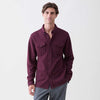 Rex Soft Knit Shirt - Cabernet Heather