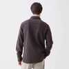 Rex Soft Knit Shirt - Dark Brown Heather