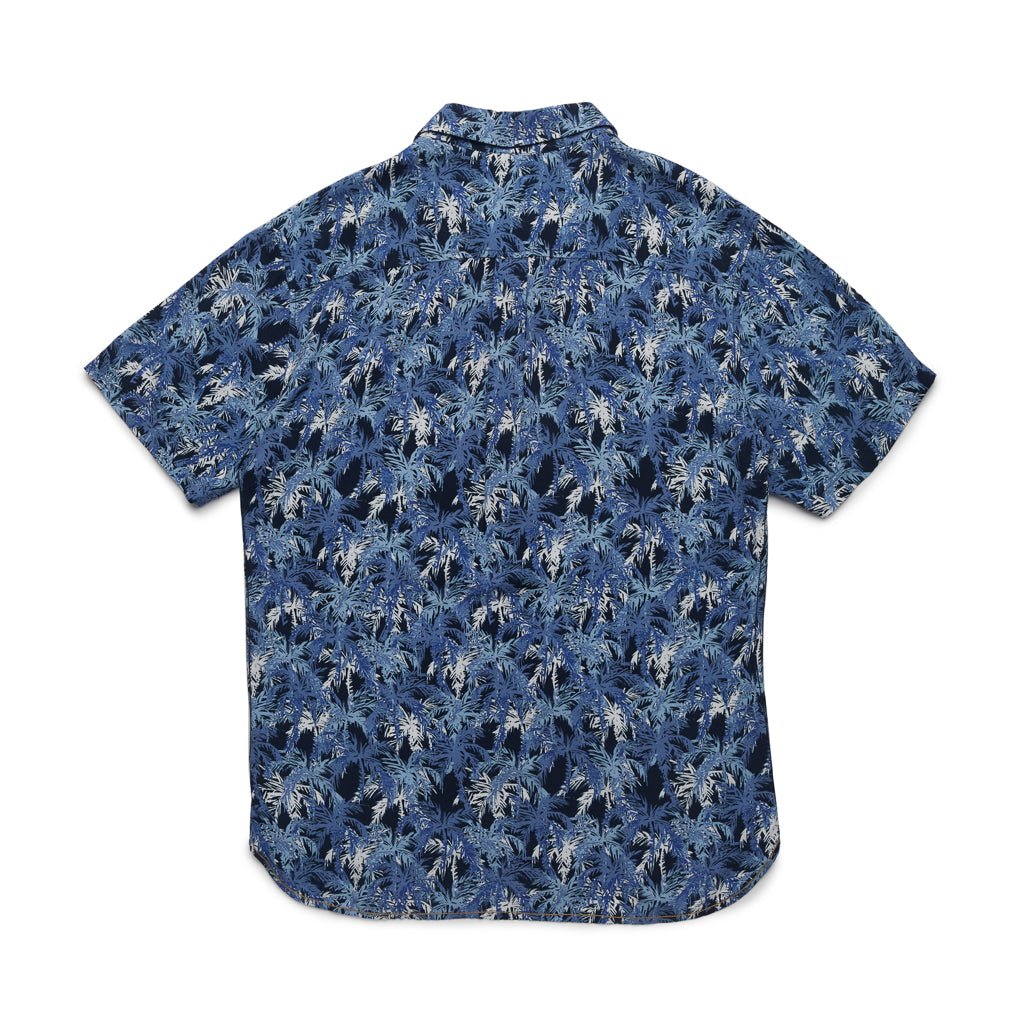 Billy Palm Tree Camp Shirt – Navy Blazer - Surfside Supply Co ...