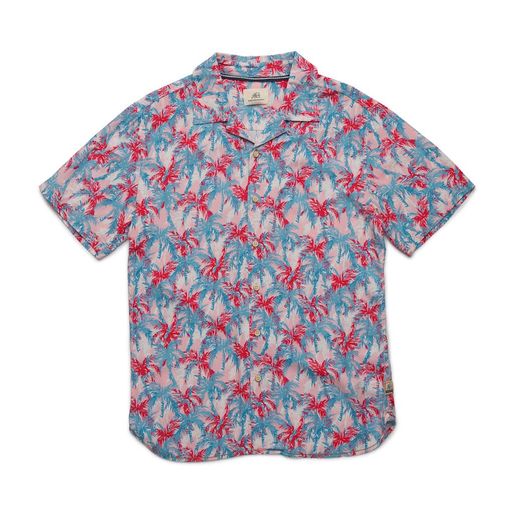 Billy Palm Tree Camp Shirt – Orchid Pink - Surfside Supply Co ...