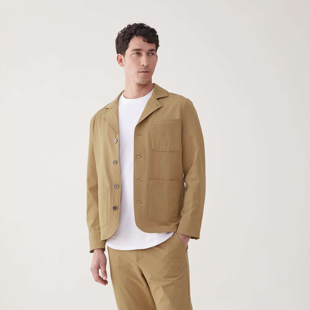 Captain Sport Blazer – Khaki - Surfside Supply Co. – Surfside Supply Co.